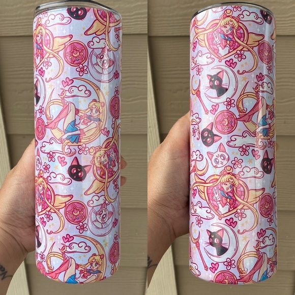 Sailor Moon Holographic 20 oz Tumbler - Picture 3 of 3
